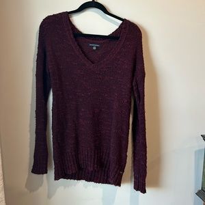 AE maroon sweatshirt